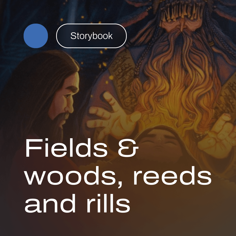 Fields & woods, reeds and rills storybook