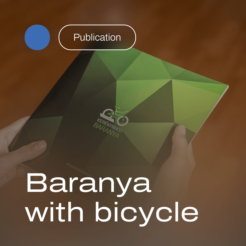 Baranya with bicycle