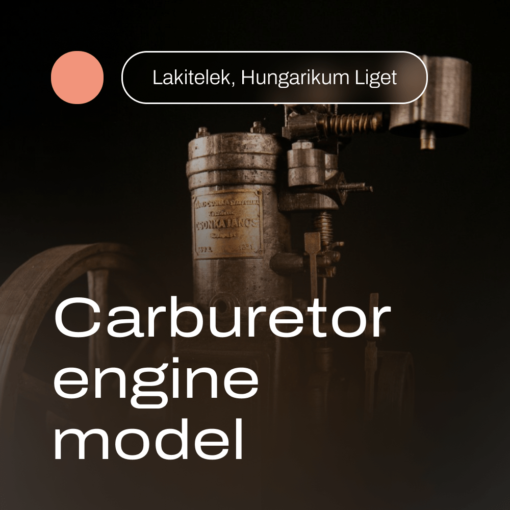 Carburetor engine model