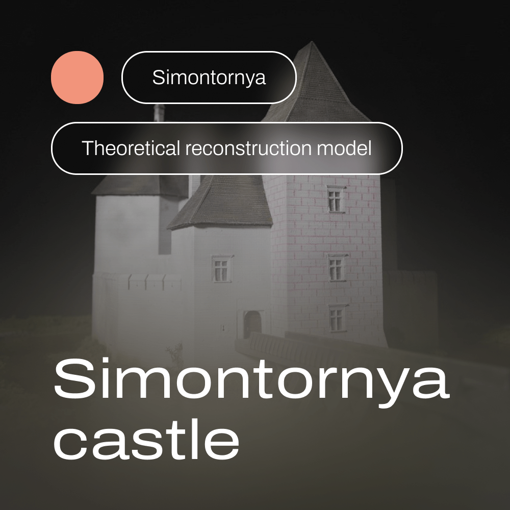 Simontornya castle maquette