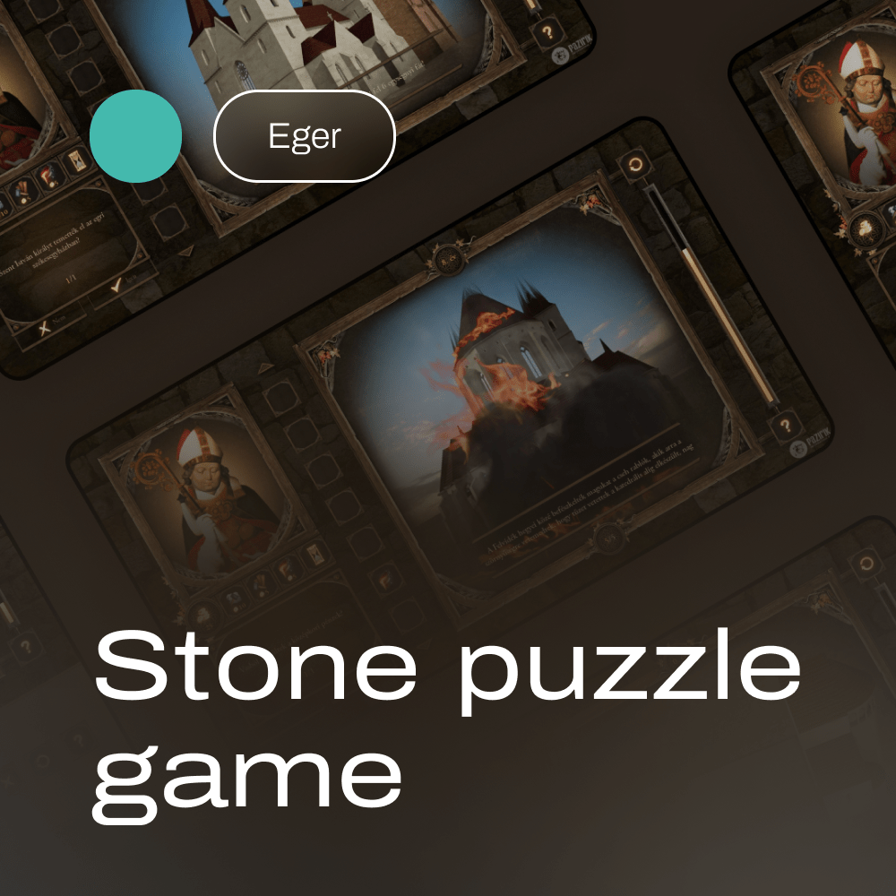 Stone puzzle game