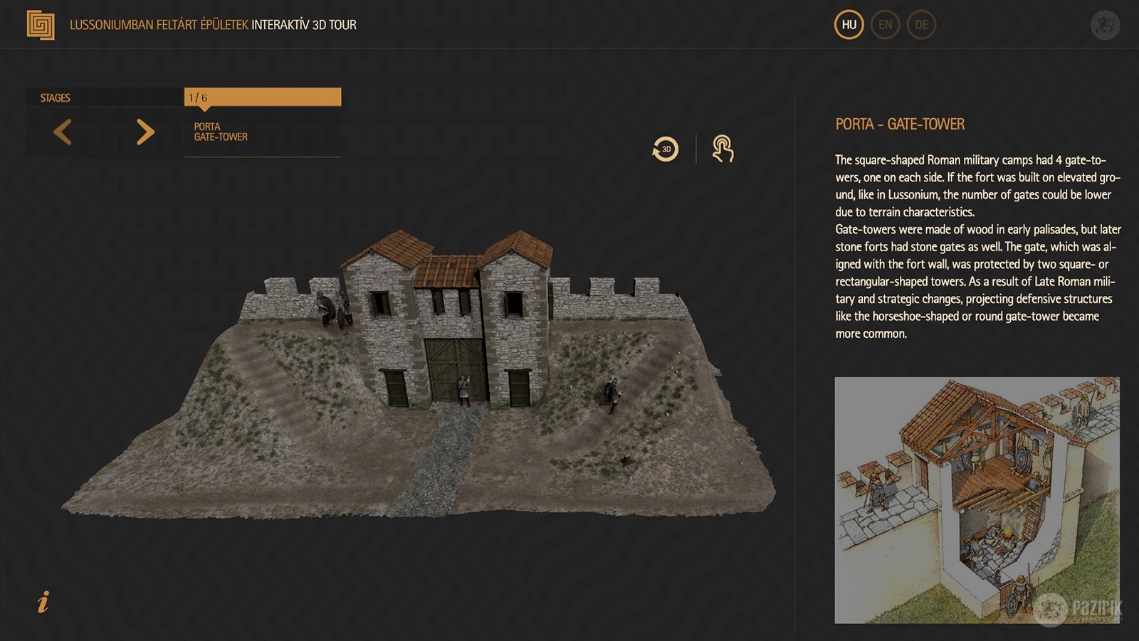 Interactive 3D tour applications - Software