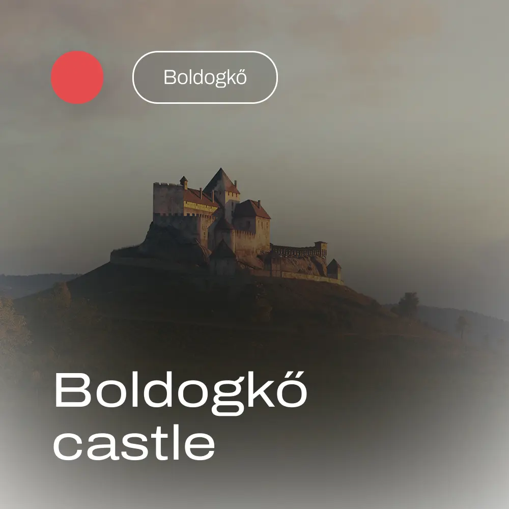 Boldogkő Castle in the 17th century – theoretical reconstruction